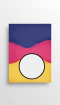 Social Media Cover With Calming Motifs